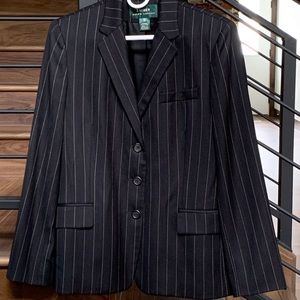 Ralph Lauren Pinstripe Blazer
